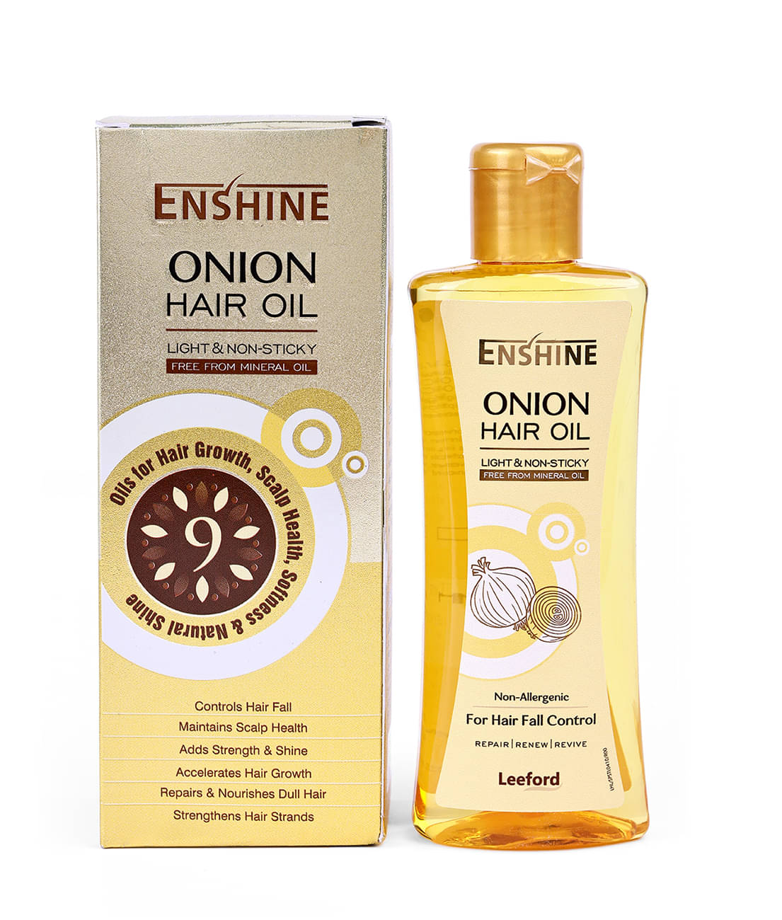     			Enshine Anti Hair Fall Onion Oil 100 ml ( Pack of 1 )