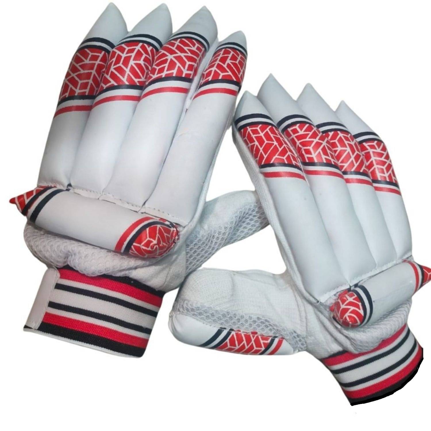     			Gjshop White Batting Gloves ( 1 Pair )