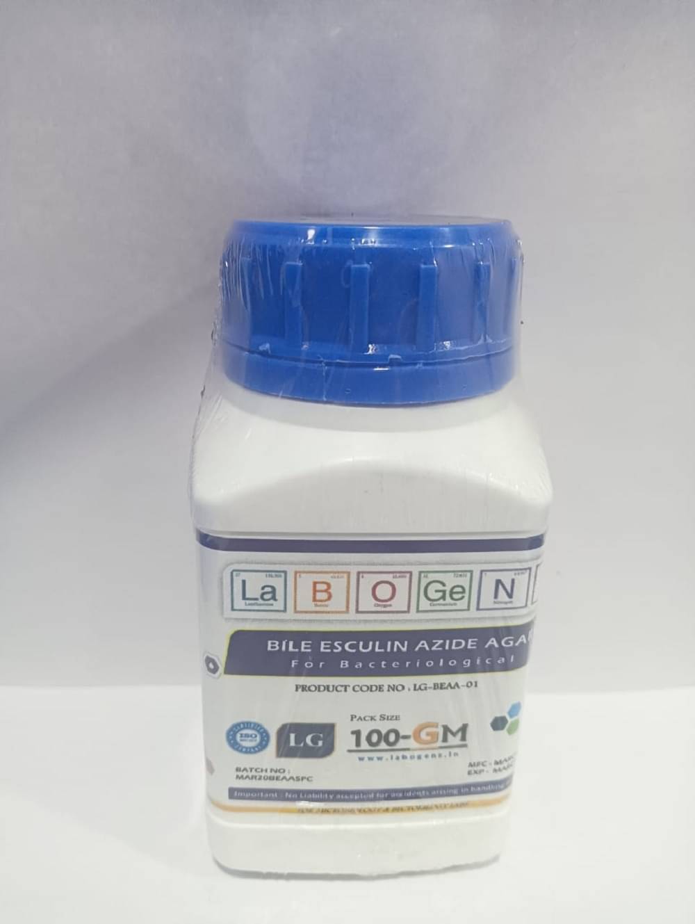     			LABOGENS Bile Esculin Azide Agar 100GM