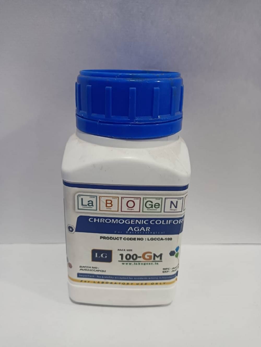     			LABOGENS CHROMOGENIC COLIFORM AGAR 100GM