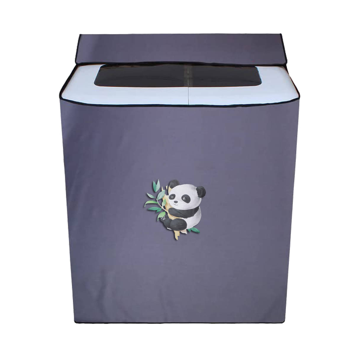 LEORBIX Semi-Automatic Washing Machine Cover Compatiable For 7 kg,8 kg,9 kg - Gray     			LEORBIX Semi-Automatic Washing Machine Cover Compatiable For 7 kg,8 kg,9 kg - Gray