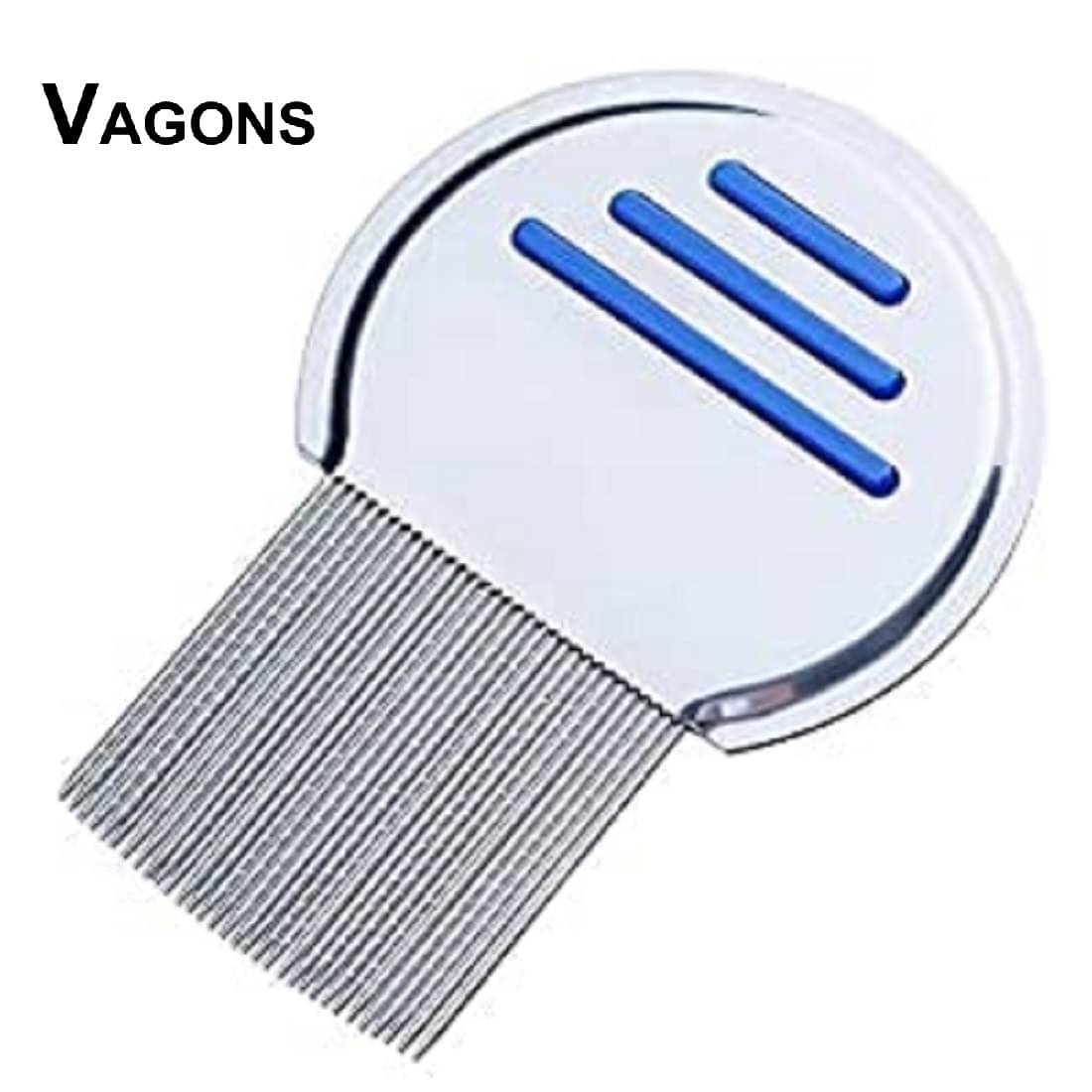     			Lice Comb, Stainless Steel Hair Lice Comb Brushes, Egg Dust Removal, Reusable Comb for School Kids & Women, Fit for All Hair Type