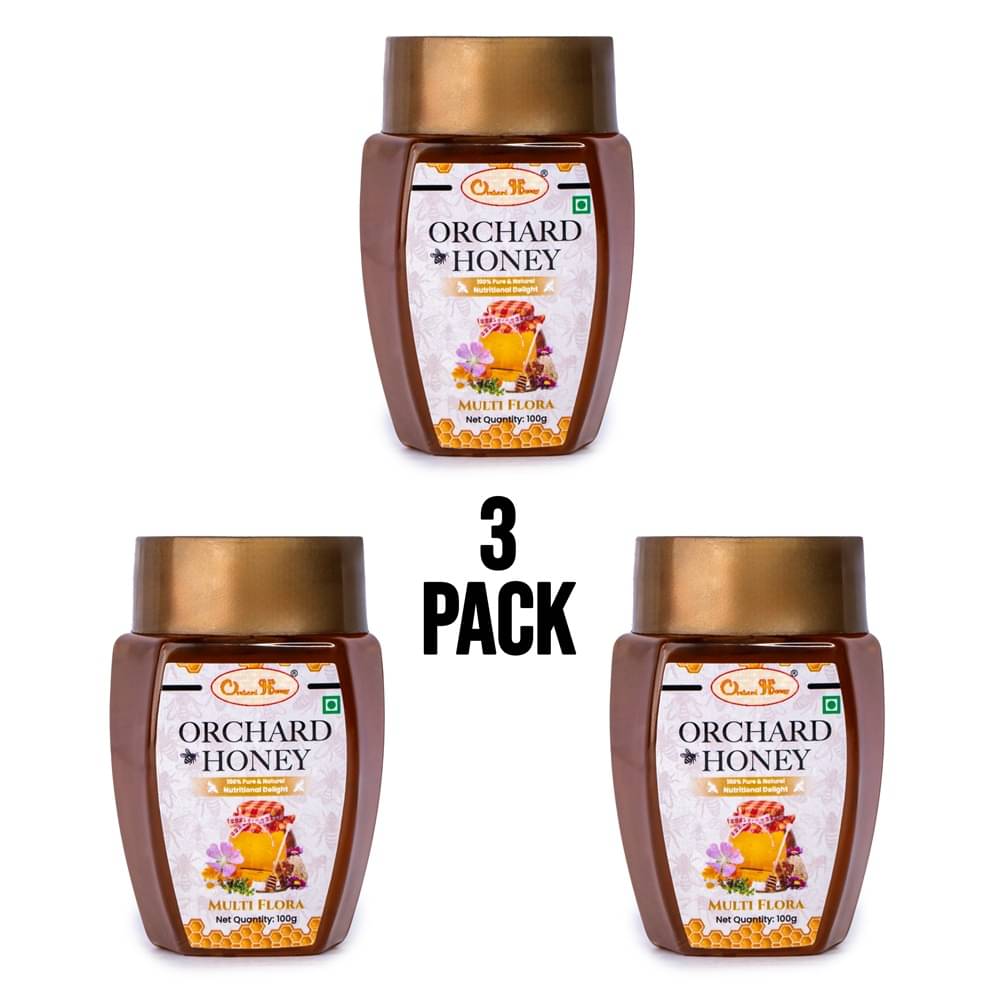 Orchard Honey Forest Honey Multi Flora Honey 100 g Pack of 3 Orchard Honey Forest Honey Multi Flora Honey 100 g Pack of 3