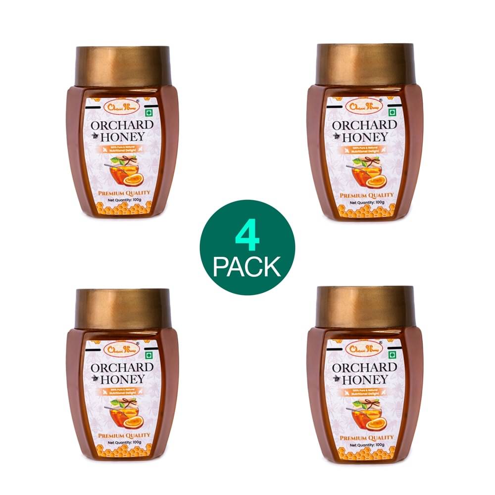 Orchard Honey Forest Honey Premium Honey 100 g Pack of 4 Orchard Honey Forest Honey Premium Honey 100 g Pack of 4
