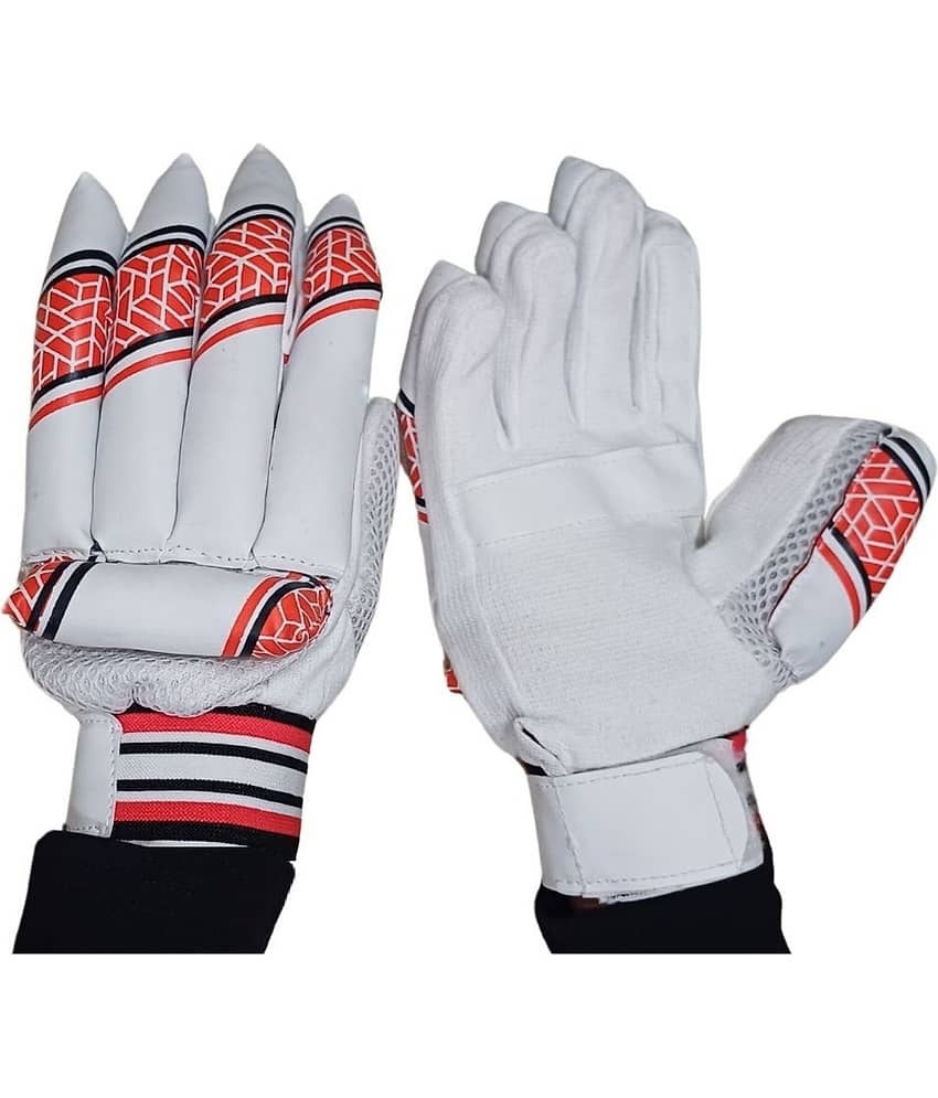 Vinex Red Batting Gloves Pair1