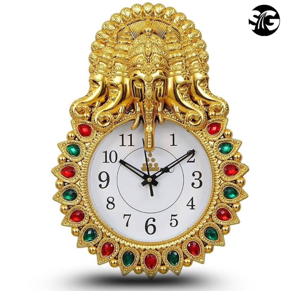 Shree Ganesh Enterpirses Circular Analog Wall Clock Shree Ganesh Enterpirses Circular Analog Wall Clock
