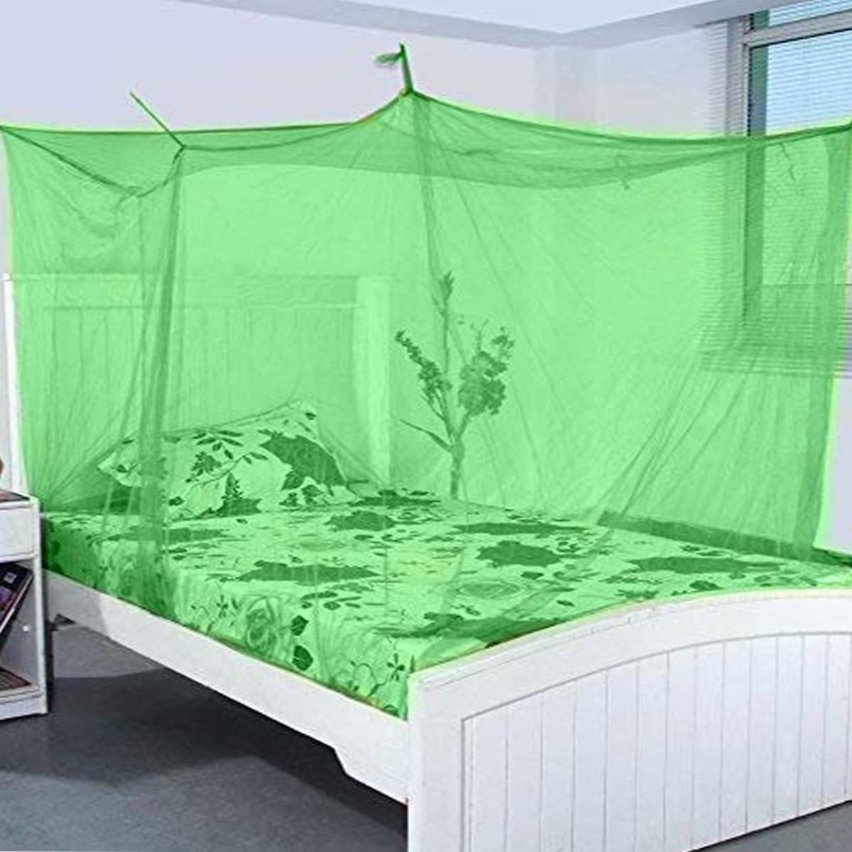 TAARAENTERPRIS Multicolor Polyester Bed Box Baby Mosquito Net ( Pack of 1 ) TAARAENTERPRIS Multicolor Polyester Bed Box Baby Mosquito Net ( Pack of 1 )