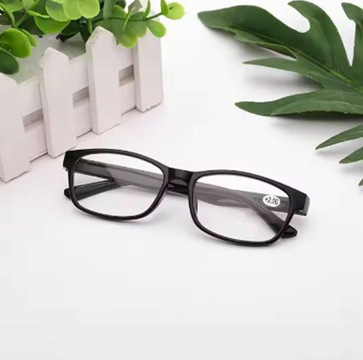    			THMT Rectangle Full Rim Reading Glasses