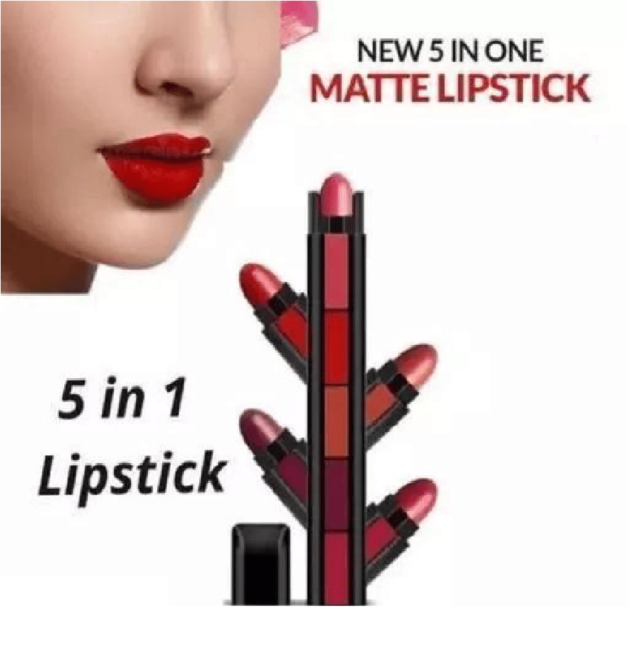     			VAGONS Red Matte Long Lasting Crayon Lipstick ( Pack of 1 )