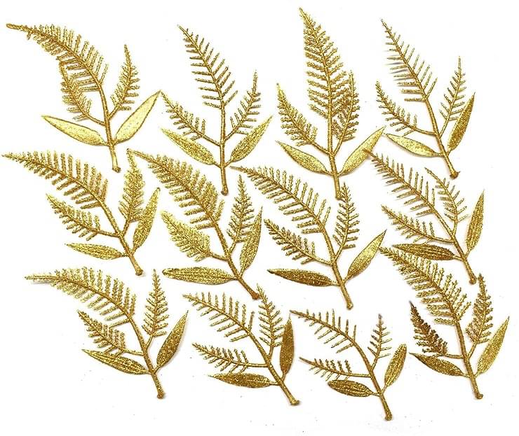     			ASIAN HOBBY CRAFTS Glitter Leaves for Flower Making