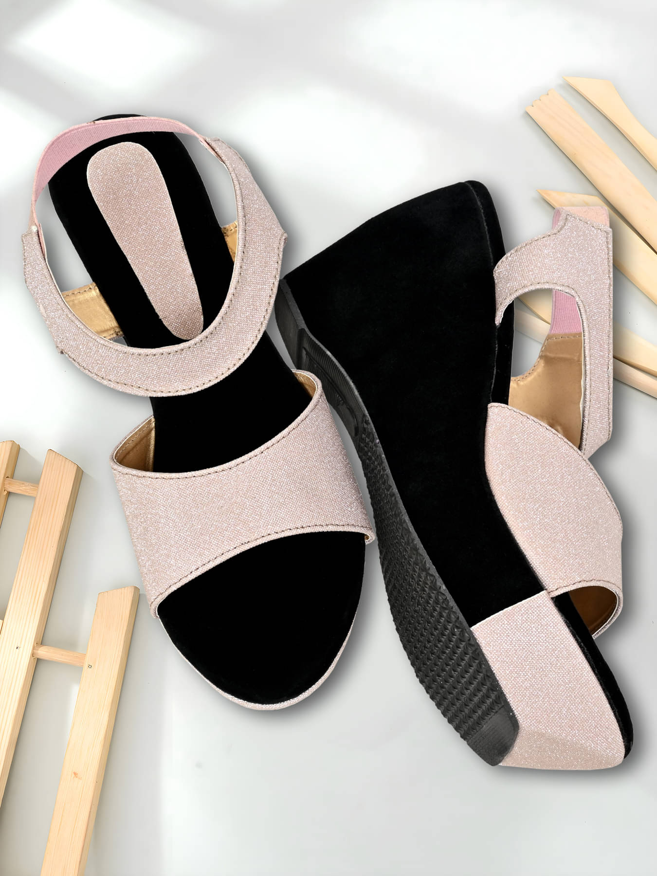     			Altek Peach Women's Sandal Heels