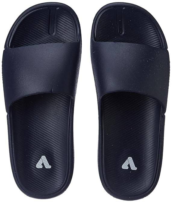     			Aqualite Black Men's Slide Flip Flop