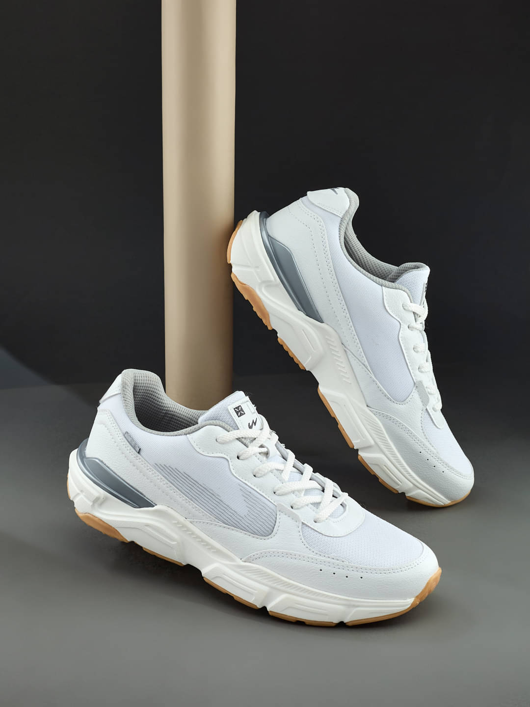     			Campus POD White Men's Sneakers