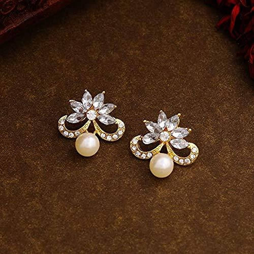     			Estele Multi Color Danglers Earrings ( Pack of 1 )