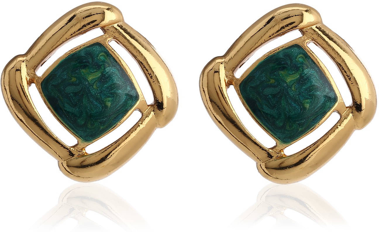     			Estele Multi Color Stud Earrings ( Pack of 1 )