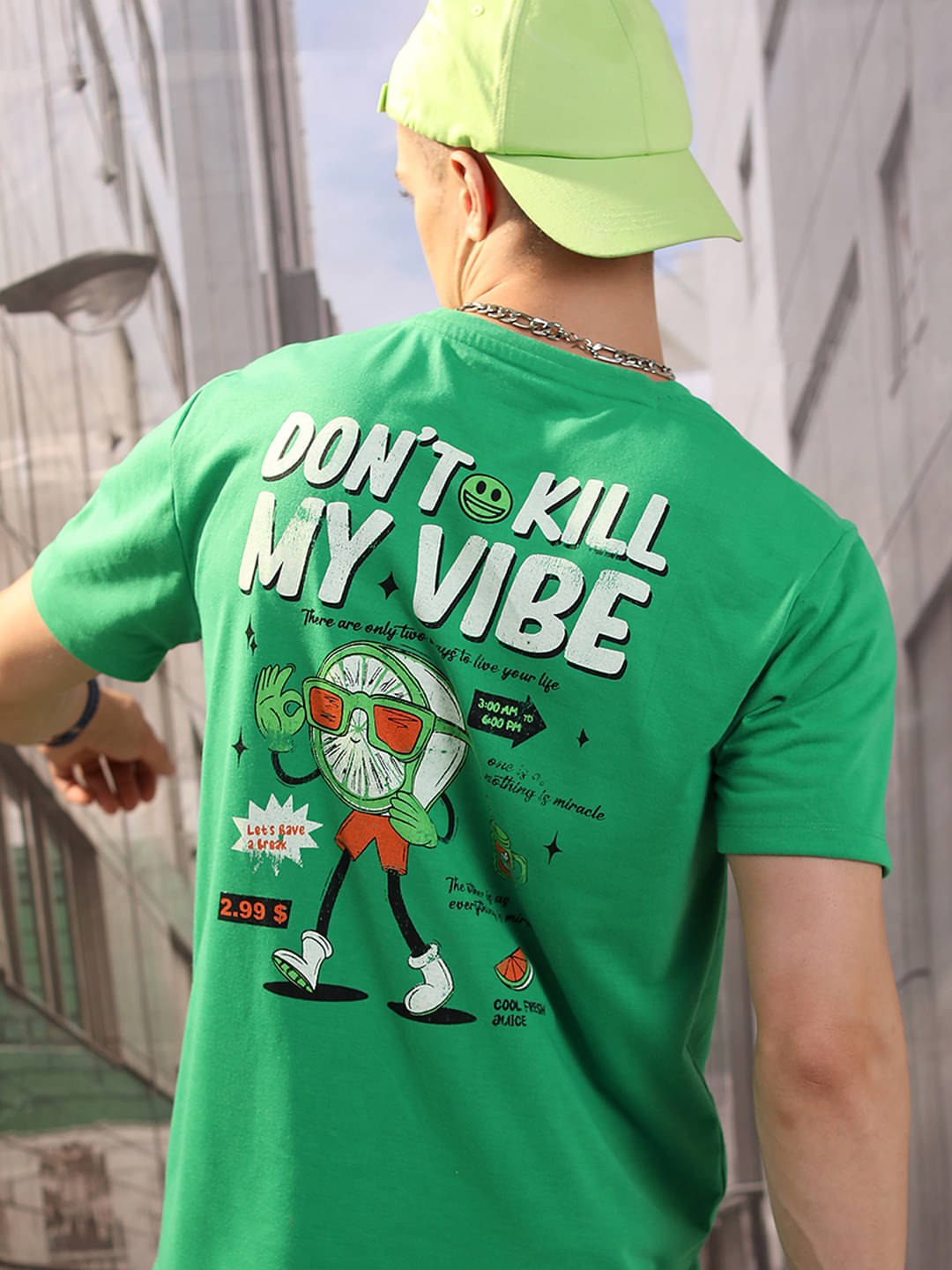 Highlander Men Polyester Relaxed Fit Printed T-Shirt ( Green ) Highlander Men Polyester Relaxed Fit Printed T-Shirt ( Green )