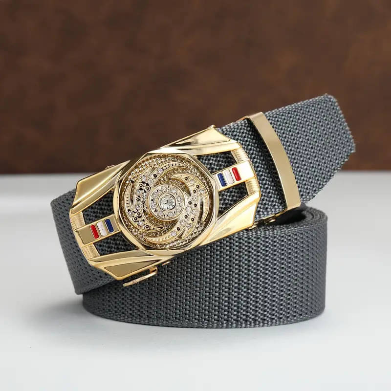     			JDL - Multicolor Nylon Men's Casual Belt ( Pack of 1 )