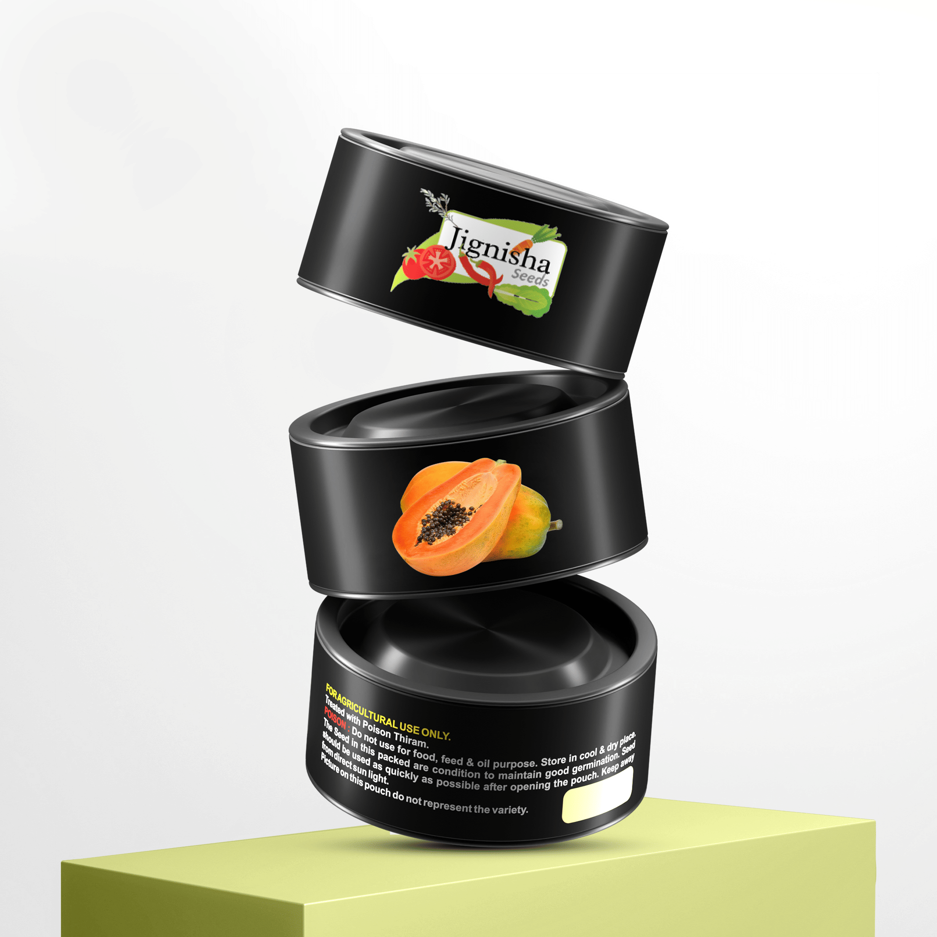     			Jignisha Seeds Hybrid Papaya (Red Lady) Fruit ( 100 Seeds )