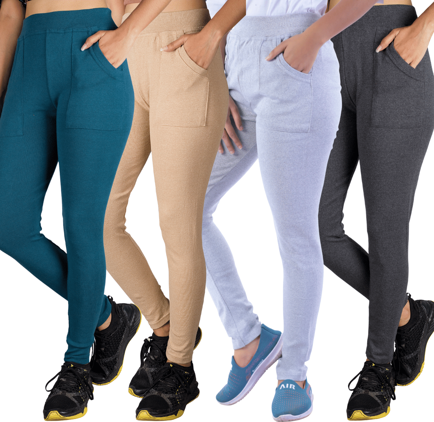     			KARARO JEGGINGS Women Cotton Blend Skinny Fit Jegging