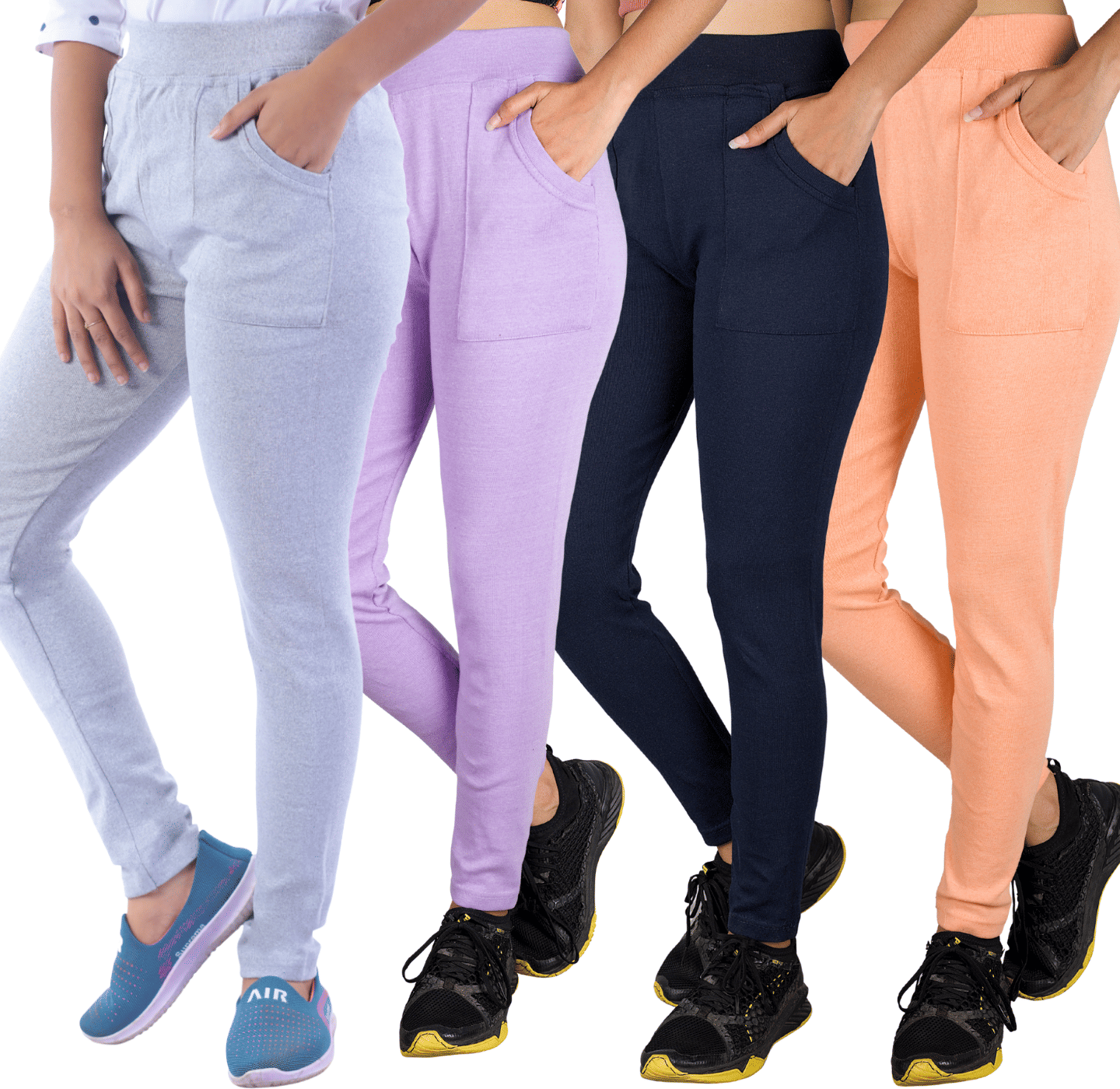     			KARARO JEGGINGS Women Cotton Blend Skinny Fit Jegging