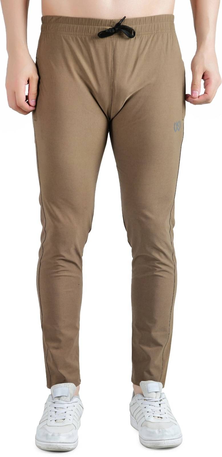     			KWINGS Beige Nylon Men's Trackpants ( Pack of 1 )