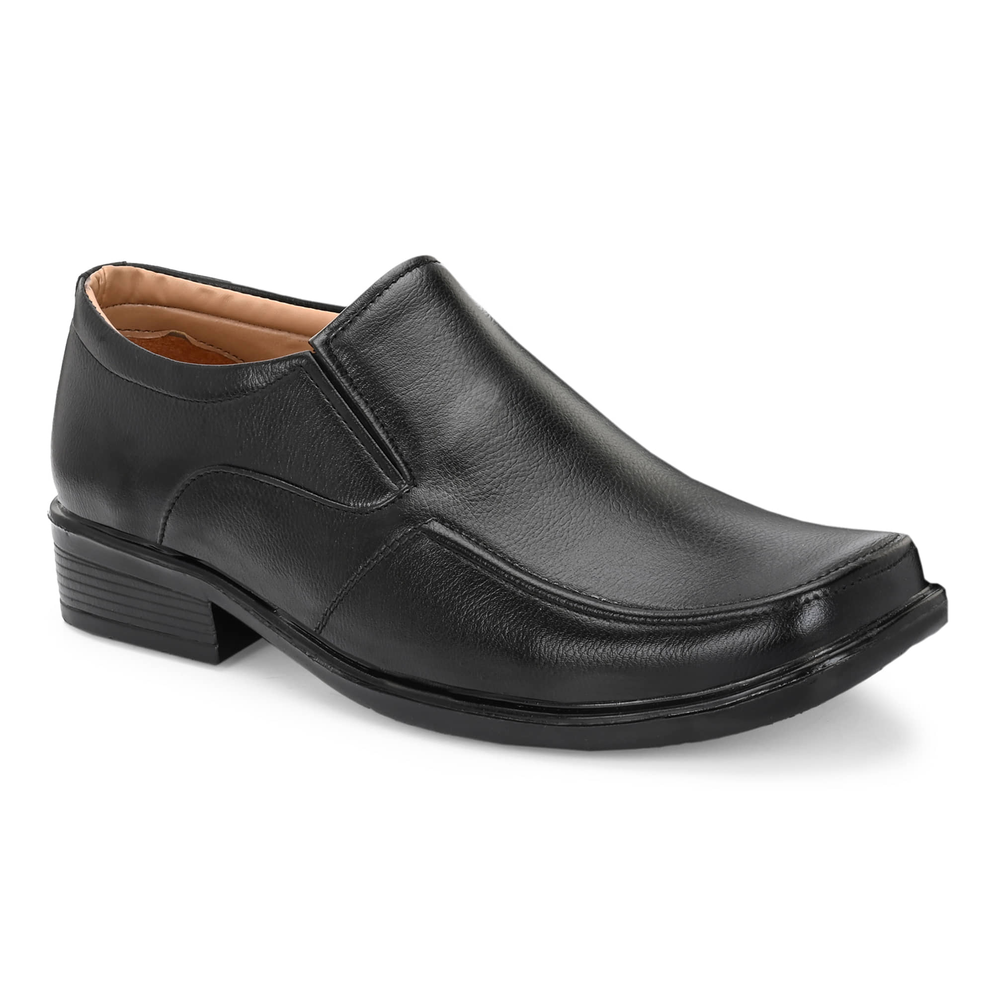 Leeport Black Men's Slip On Formal Shoes - Formal Shoes | Buy online on ZillyBuy