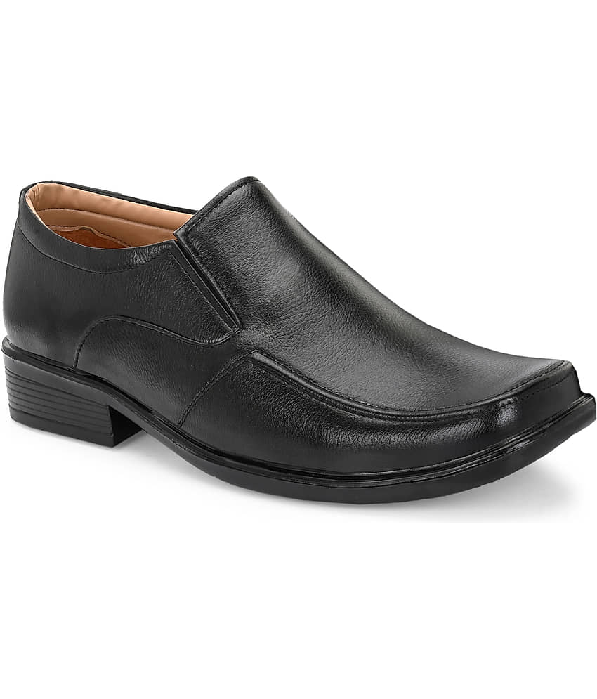 Leeport Black Men's Slip On Formal Shoes - Formal Shoes | Buy online on ZillyBuy