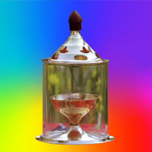     			NAVYAKSH Brass Akhand Diya - Pack of 1