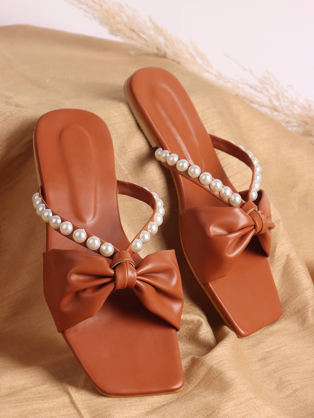 Sneakersvilla Tan Women's Flats Sneakersvilla Tan Women's Flats