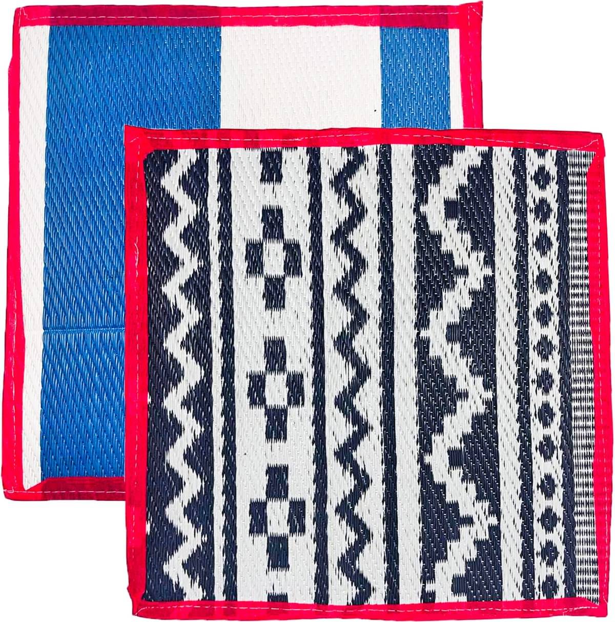     			TAARAENTERPRIS Multi Plastic Floor Mat ( Pack of 2 )