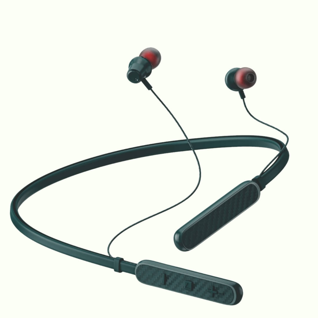 TecSox Spark711 Bluetooth Neckband | 30H Playtime | Deep Bass | Green TecSox Spark711 Bluetooth Neckband | 30H Playtime | Deep Bass | Green