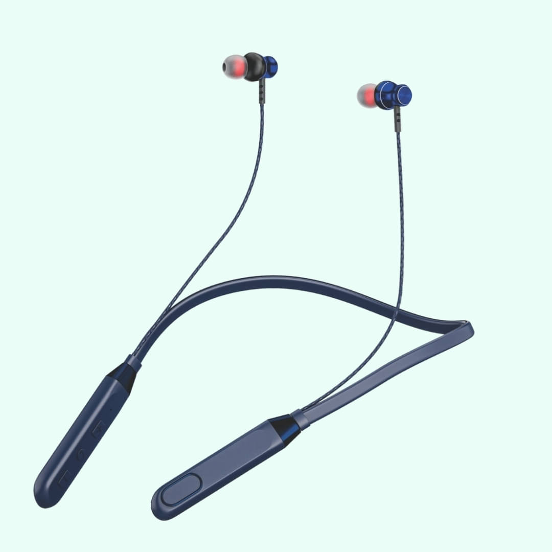 TecSox Spark411 Bluetooth Neckband | 30H Playtime | Deep Bass | Blue TecSox Spark411 Bluetooth Neckband | 30H Playtime | Deep Bass | Blue