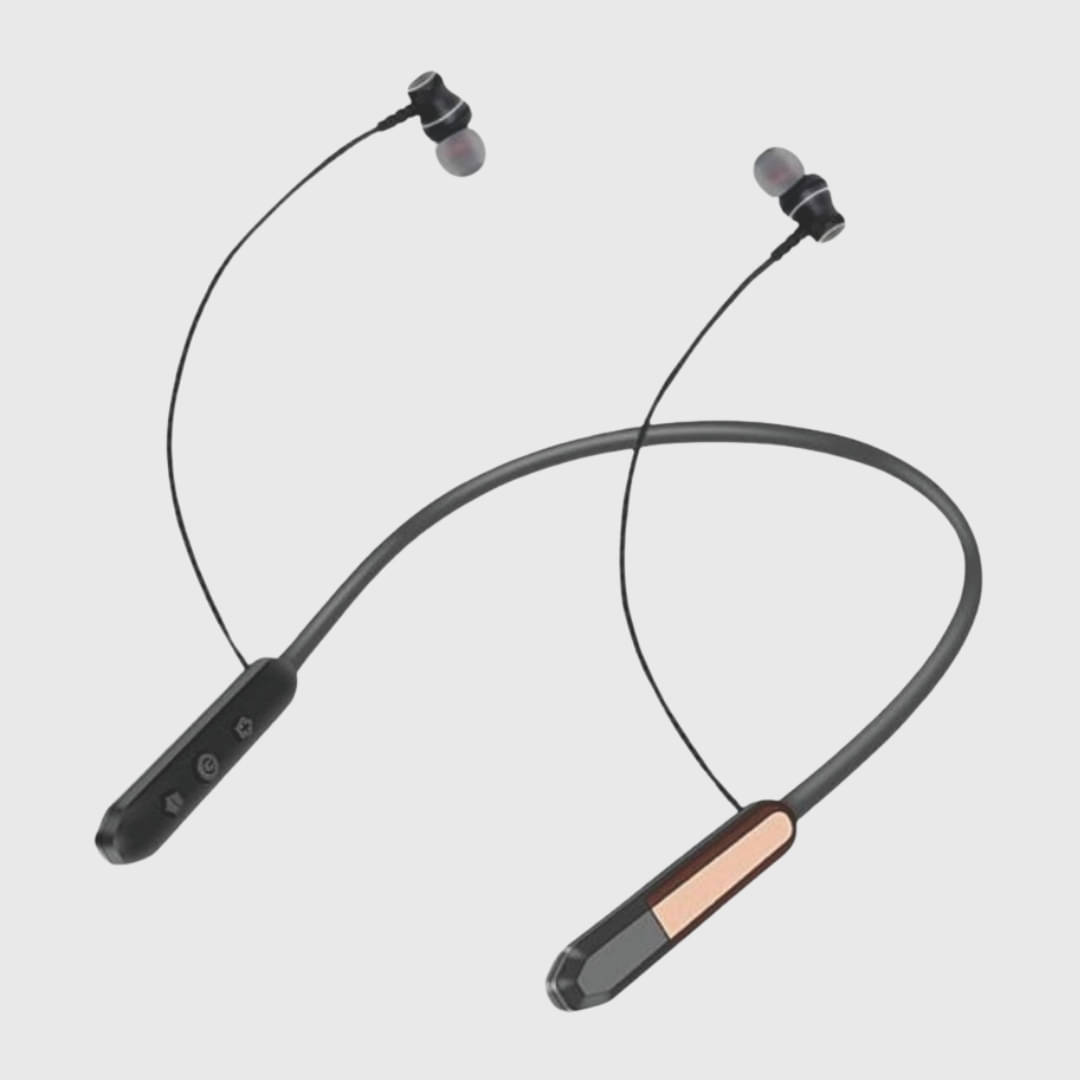 Tecsox In-the-ear Bluetooth Headset with Upto 30h Talktime Deep Bass - Gold Tecsox In-the-ear Bluetooth Headset with Upto 30h Talktime Deep Bass - Gold