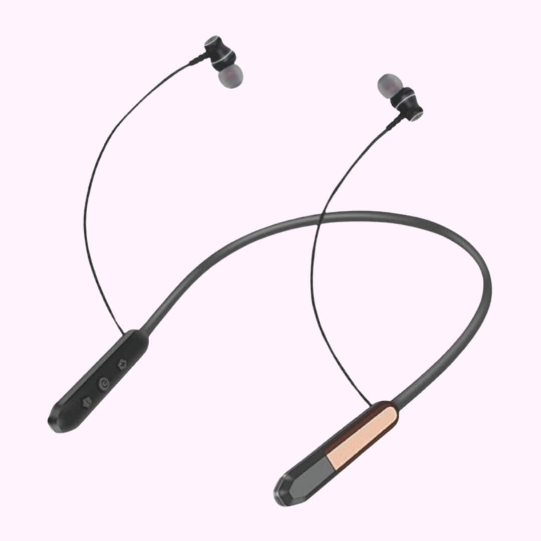 Tecsox In-the-ear Bluetooth Headset with Upto 30h Talktime Deep Bass - Gold Tecsox In-the-ear Bluetooth Headset with Upto 30h Talktime Deep Bass - Gold