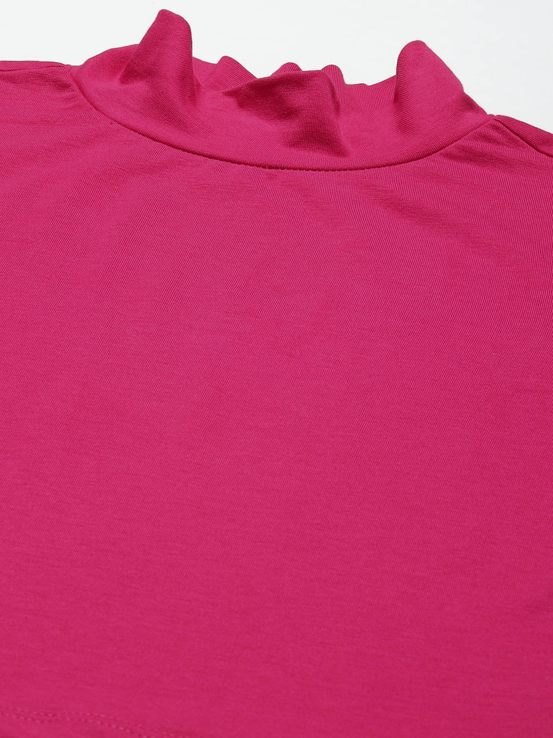 femea Women's Cotton Crop Top ( Dark Pink ) femea Women's Cotton Crop Top ( Dark Pink )