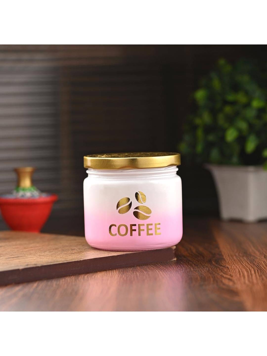 AFAST Multipurpose Jar Glass Multicolor Tea/Coffee/Sugar Container ( Set of 1 ) AFAST Multipurpose Jar Glass Multicolor Tea/Coffee/Sugar Container ( Set of 1 )
