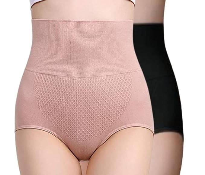 CALBO N Pack of 2 Cotton Women's Tummy Tucker ( Black ) CALBO N Pack of 2 Cotton Women's Tummy Tucker ( Black )