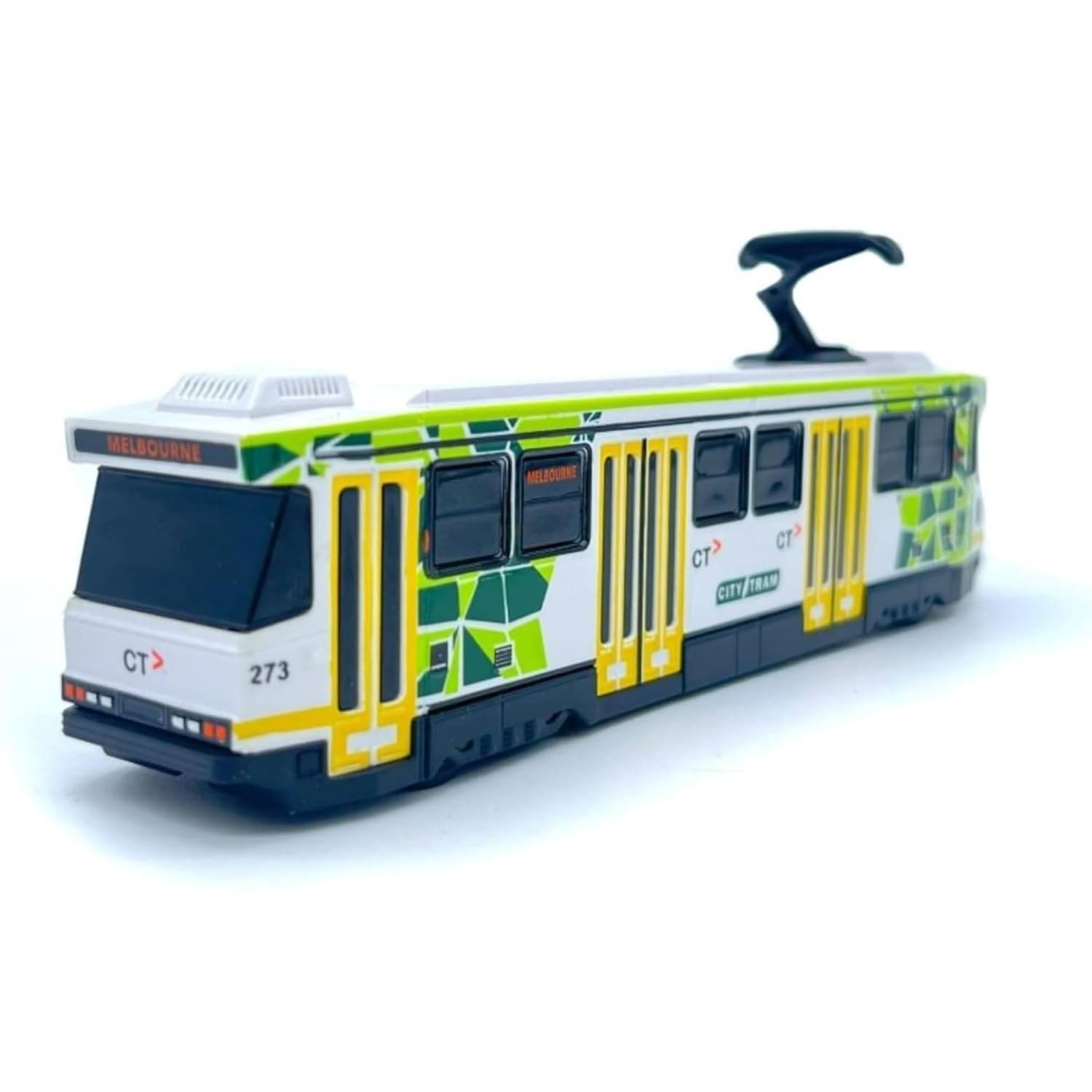     			City Tram Pull Back & Go Train Toys for Kids, Boys and Girls,multicolor