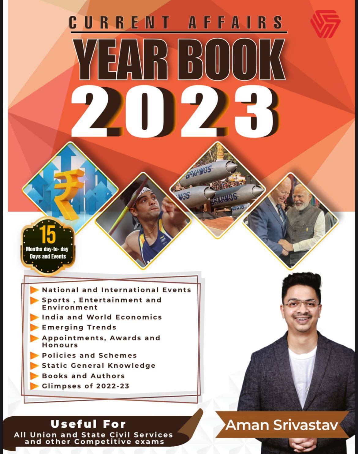 Current Affairs | Year Book 2023 | 15 Months day-to-day Events | LAB | Aman Srivastava (Paperback, Aman Srivastava) Current Affairs | Year Book 2023 | 15 Months day-to-day Events | LAB | Aman Srivastava (Paperback, Aman Srivastava)