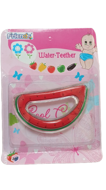EROLIFIN WATERMELON Water Filled Toy Teether Soft Cooling Teether Bpa Free Fruit Shape Teether Teether Pack of 1     			EROLIFIN WATERMELON Water Filled Toy Teether Soft Cooling Teether Bpa Free Fruit Shape Teether Teether Pack of 1