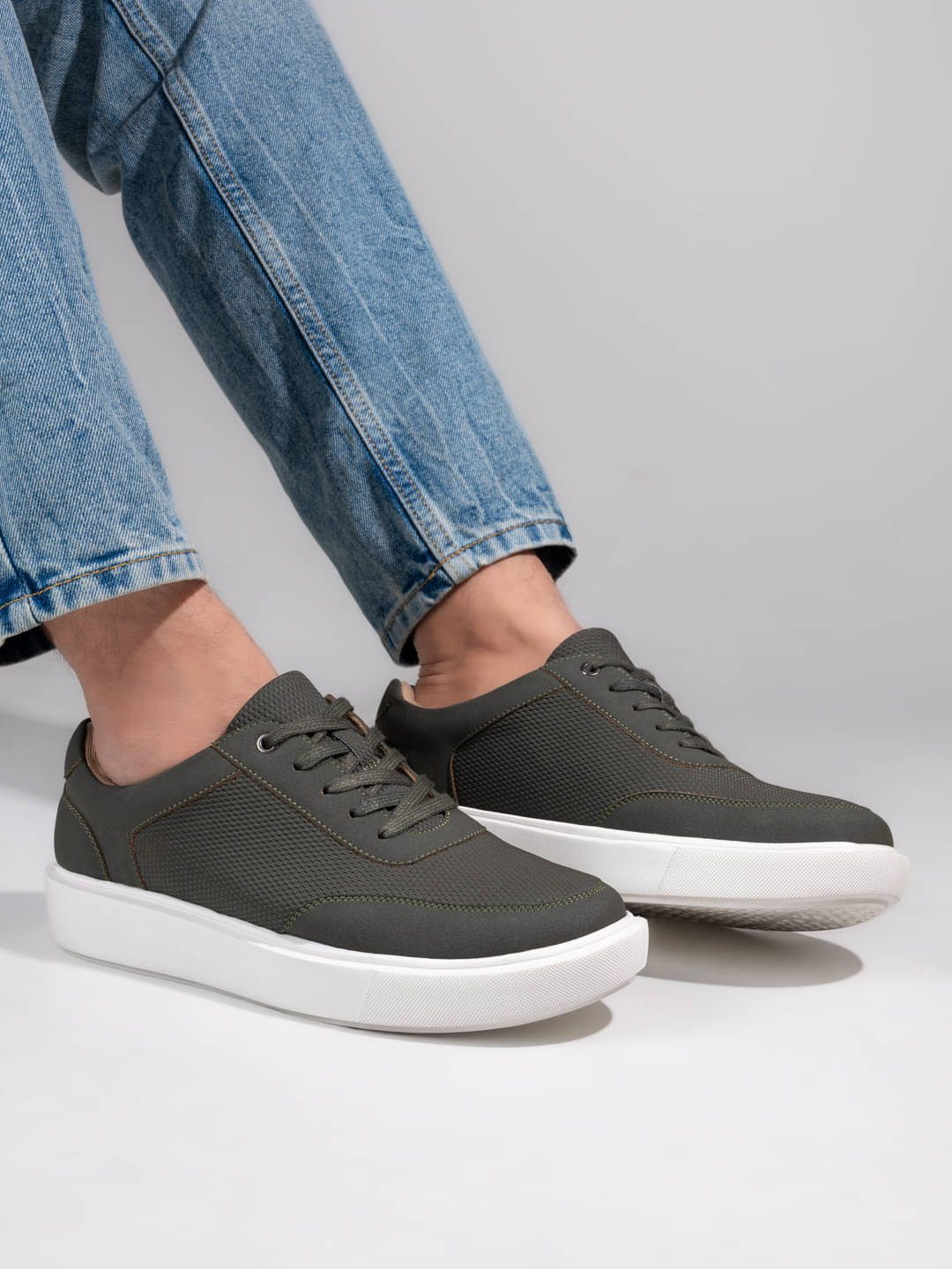     			Fentacia Fentacia men sneakers Olive Men's Sneakers
