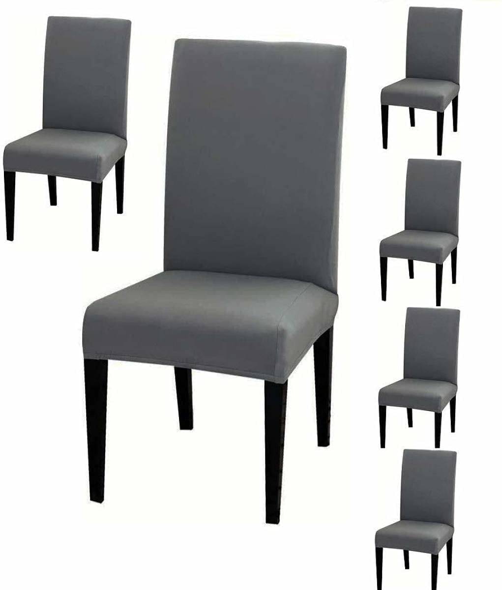     			GIFTS ISLAND 6 Seater Polyester Chair Cover ( Pack of 6 )