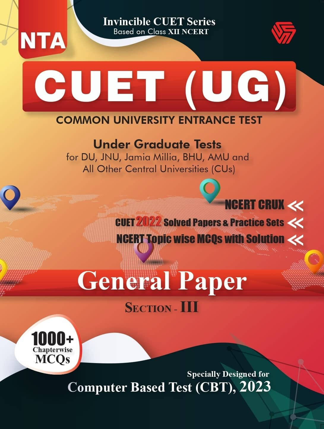 INVINCIBLE NTA CUET (UG) | GENERAL PAPER | 2022 Solved Papers | Practice Sets for 2023 | Entrance Examination (Paperback, Invincible) INVINCIBLE NTA CUET (UG) | GENERAL PAPER | 2022 Solved Papers | Practice Sets for 2023 | Entrance Examination (Paperback, Invincible)