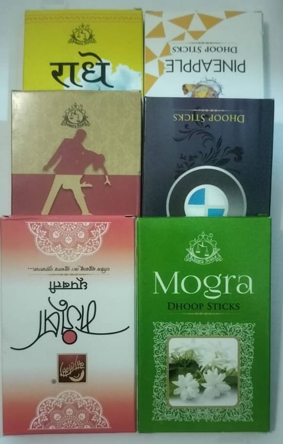 Incense stick Dhoop Mogra,Orange,Pineapple,Strawberry 10 gm ( Pack of 12 ) Incense stick Dhoop Mogra,Orange,Pineapple,Strawberry 10 gm ( Pack of 12 )