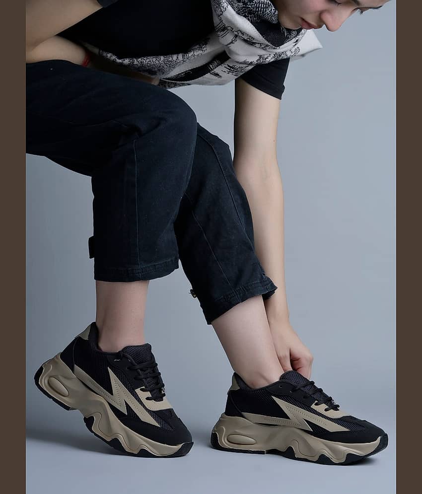 JM Looks Black Women's Sneakers - Casual Shoes | Buy online on ZillyBuy