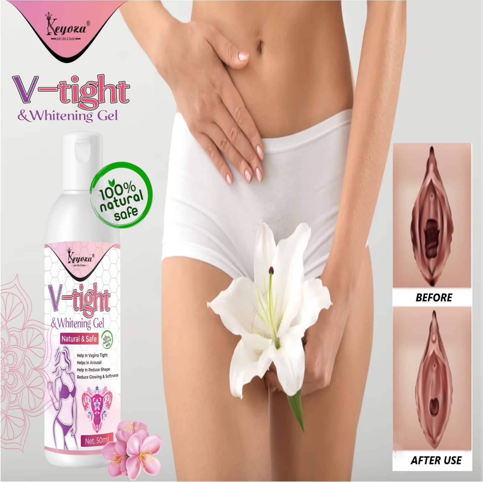 Keyoza - Intimate Wash Gel ( Pack of 1 )