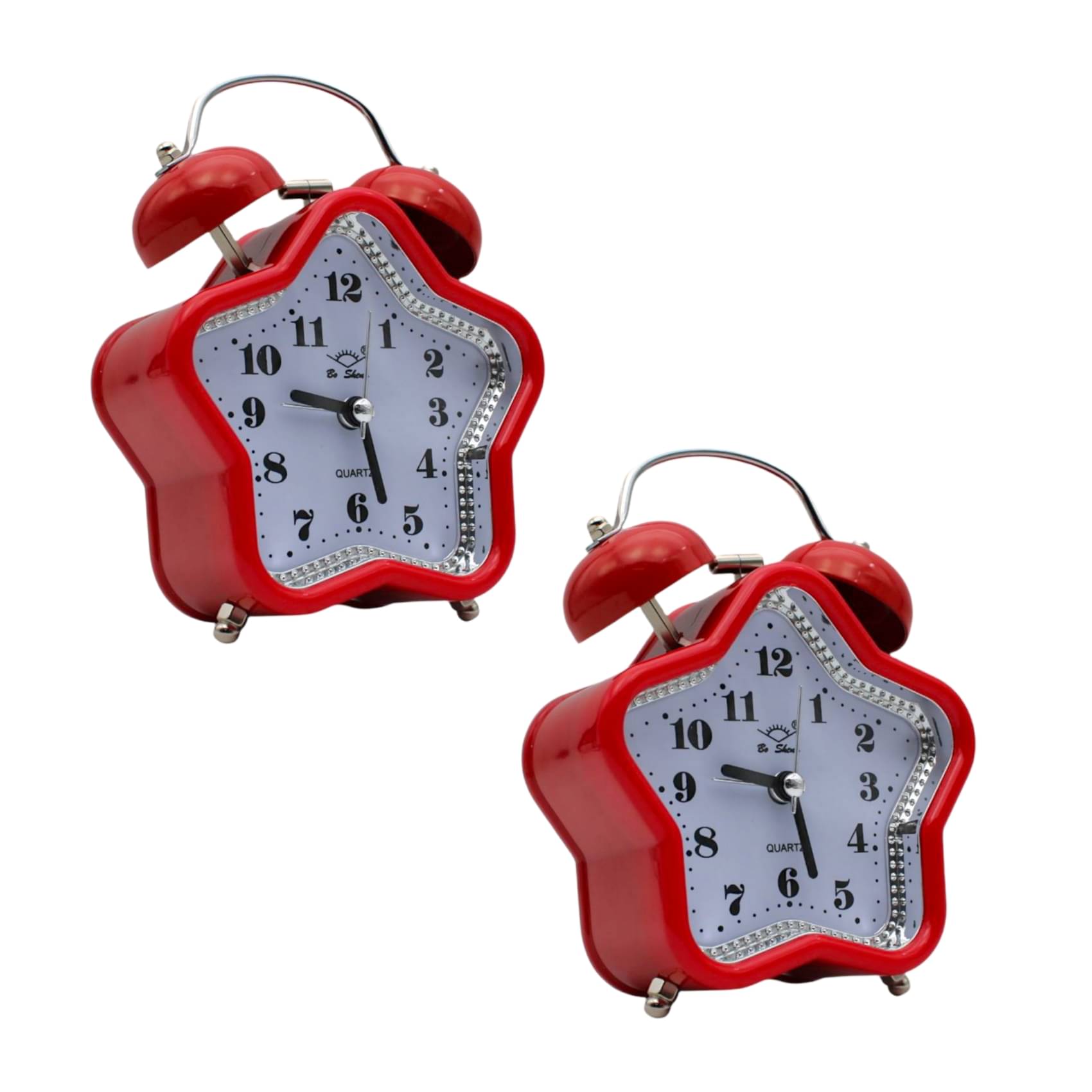 LAZYWINDOW Analog Twin Bell Alarm Clock - Pack of 2 LAZYWINDOW Analog Twin Bell Alarm Clock - Pack of 2
