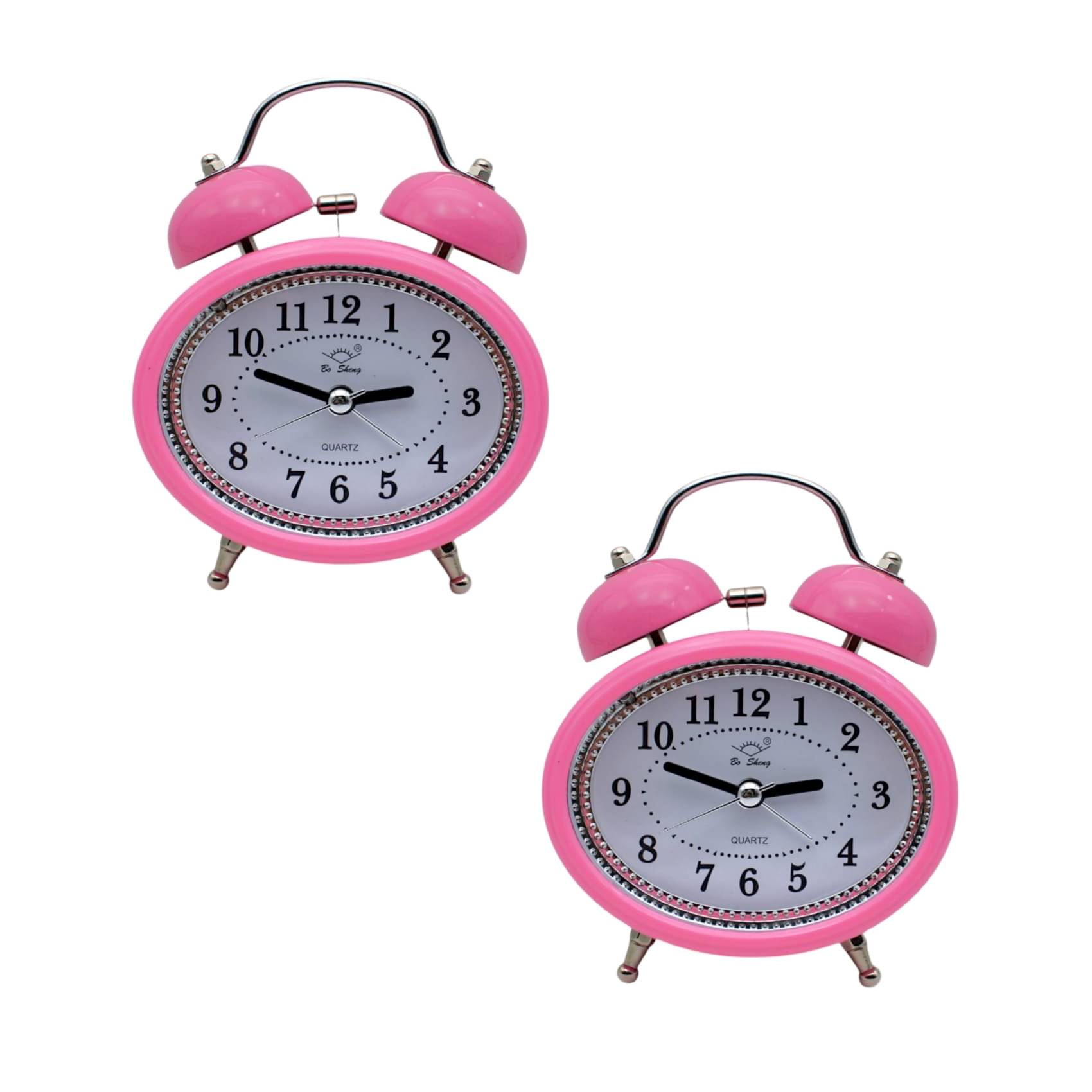LAZYWINDOW Analog Twin Bell Alarm Clock - Pack of 2 LAZYWINDOW Analog Twin Bell Alarm Clock - Pack of 2