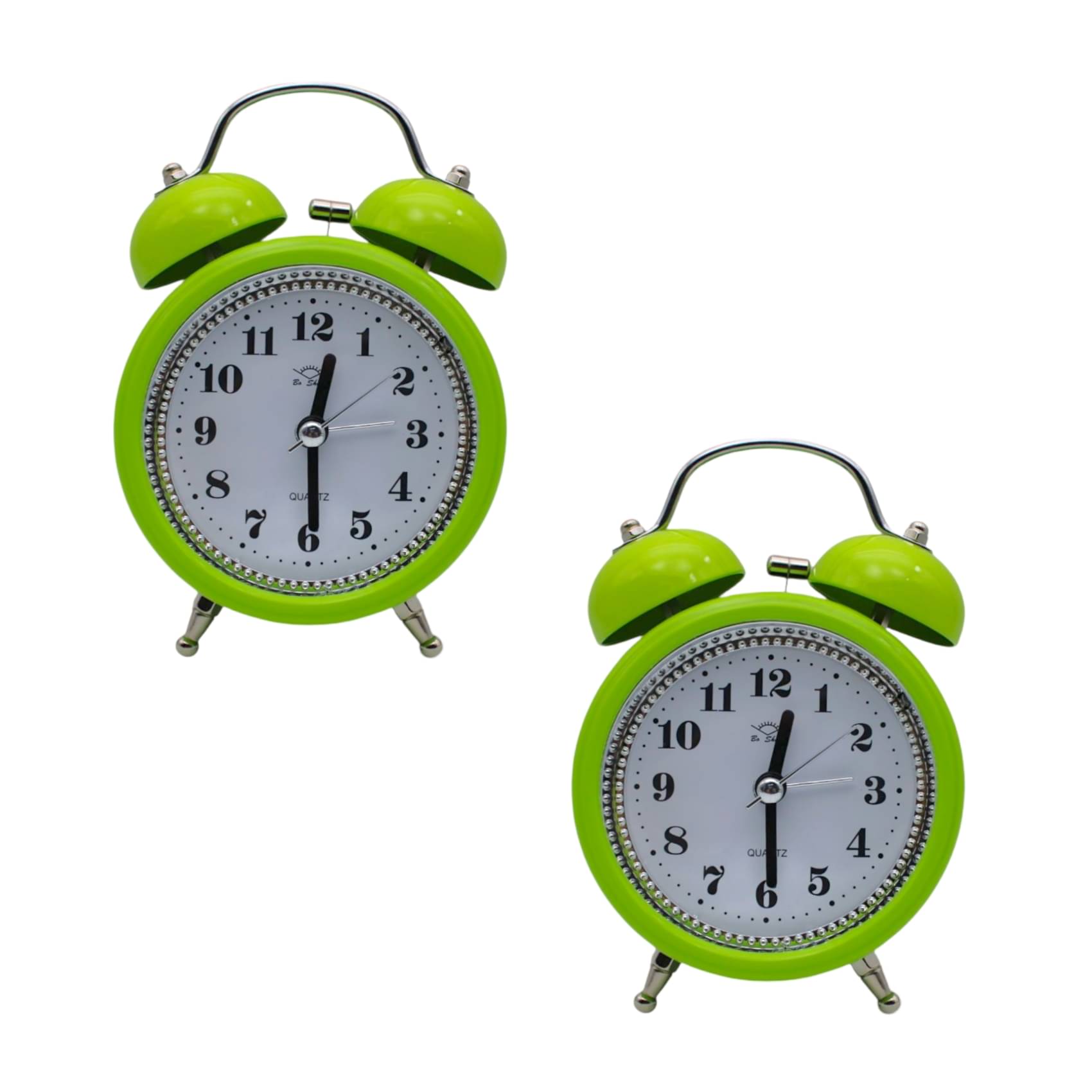 LAZYWINDOW Analog Twin Bell Alarm Clock - Pack of 2 LAZYWINDOW Analog Twin Bell Alarm Clock - Pack of 2