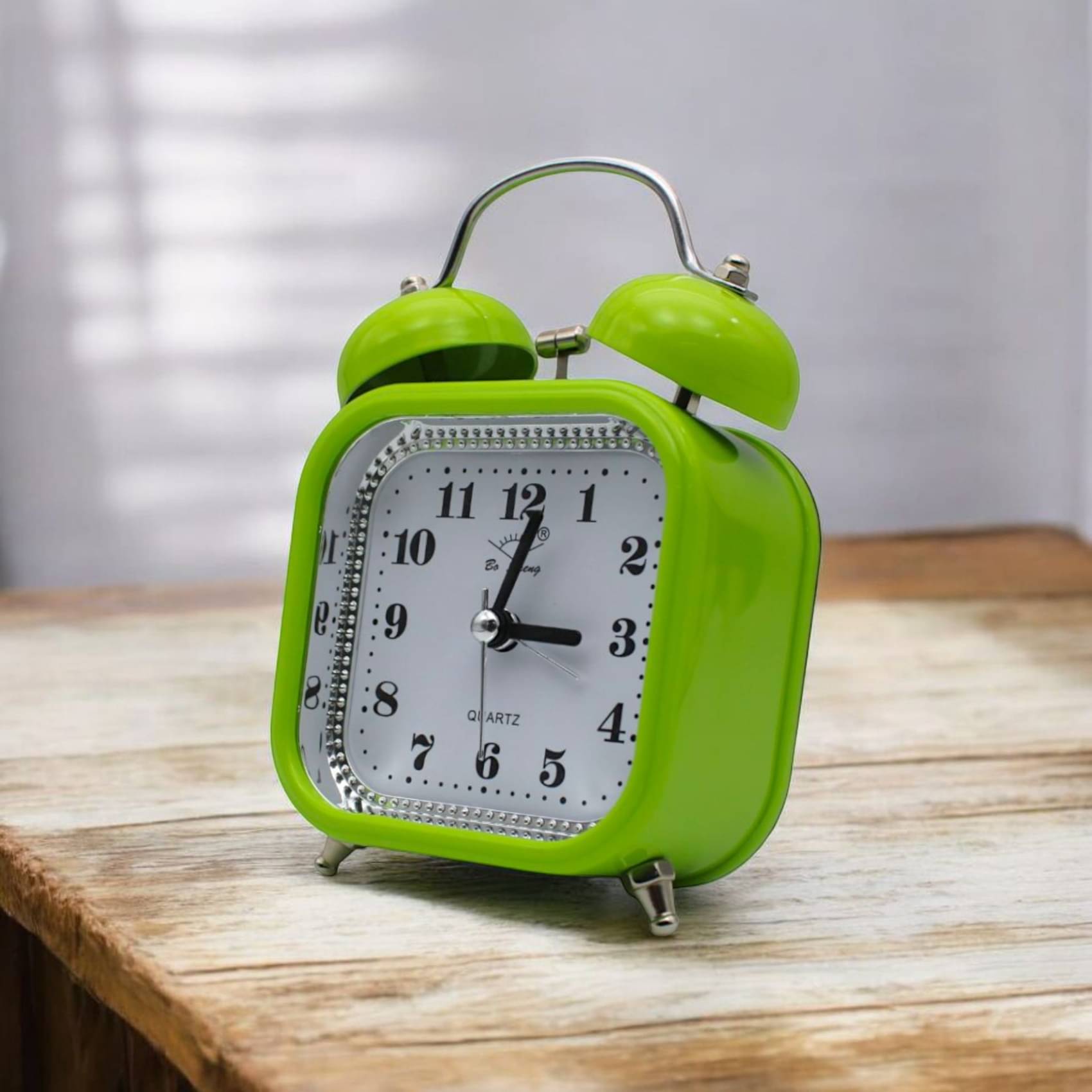 LAZYWINDOW Analog Twin Bell Alarm Clock - Pack of 1 LAZYWINDOW Analog Twin Bell Alarm Clock - Pack of 1